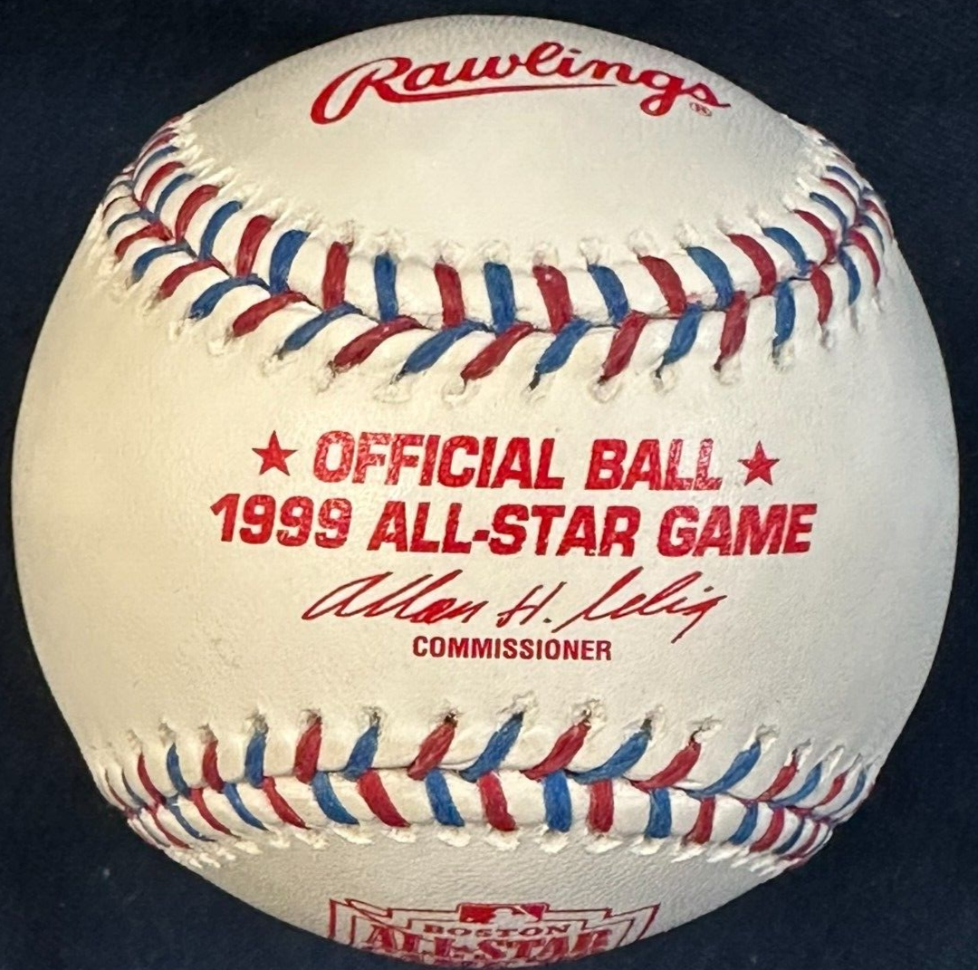 Pedro Martinez & Curt Schilling Autographed 1999 All-Star Game Baseballs Fenway