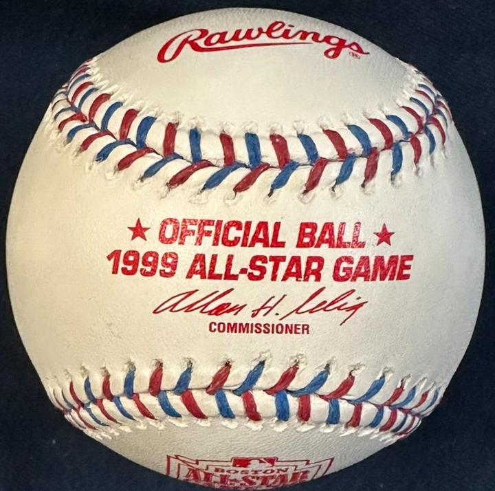 Pedro Martinez & Curt Schilling Autographed 1999 All-Star Game Baseballs Fenway
