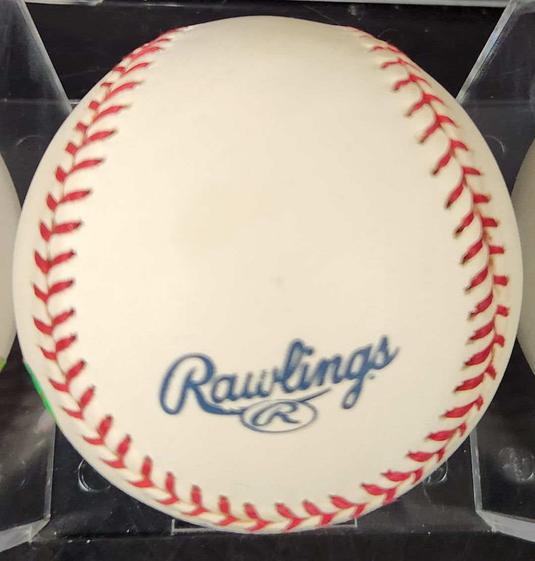 Jim Palmer Signed Inscribed Major League Baseball Orioles HOF Reggie Jackson COA