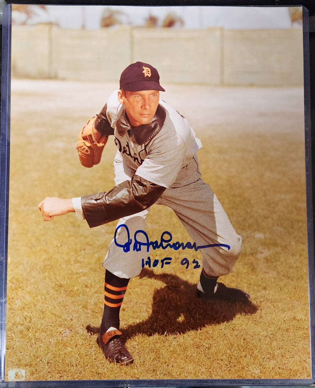 Hal Newhauser Signed Inscribed 8x10 Photo Detroit Tigers HOF COA
