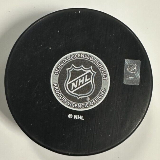 Hampus Lindholm Autographed Boston Bruins 100th Anniversary Puck