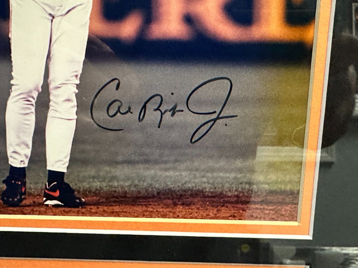 Cal Ripken Jr. Autographed 8x10 Photo Framed 2131 Consecutive Games HOF Orioles