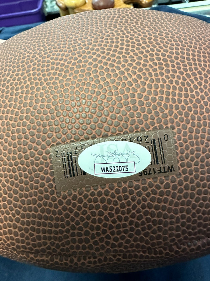 Andre Reed Autographed Wilson Official NFL Football W/ HOF 14 JSA Bills