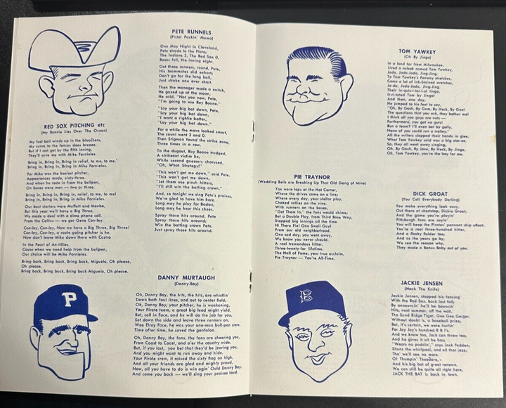 Jan 26, 1961 22nd Annual Baseball Writers Association America Dinner Program