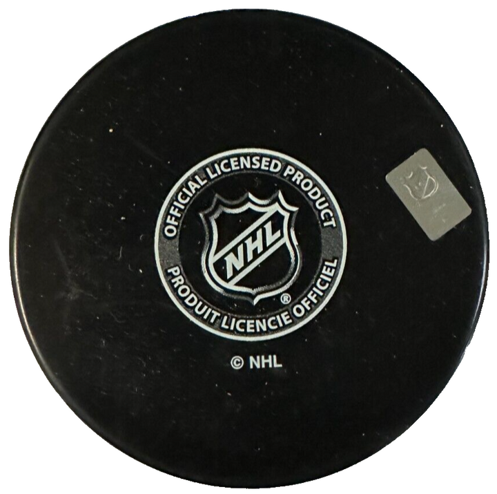 Marco Baron Autographed Boston Bruins Hockey Puck NHL