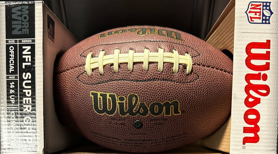 Andre Reed Autographed Wilson NFL Super Grip Football W/ HOF 14 Bills