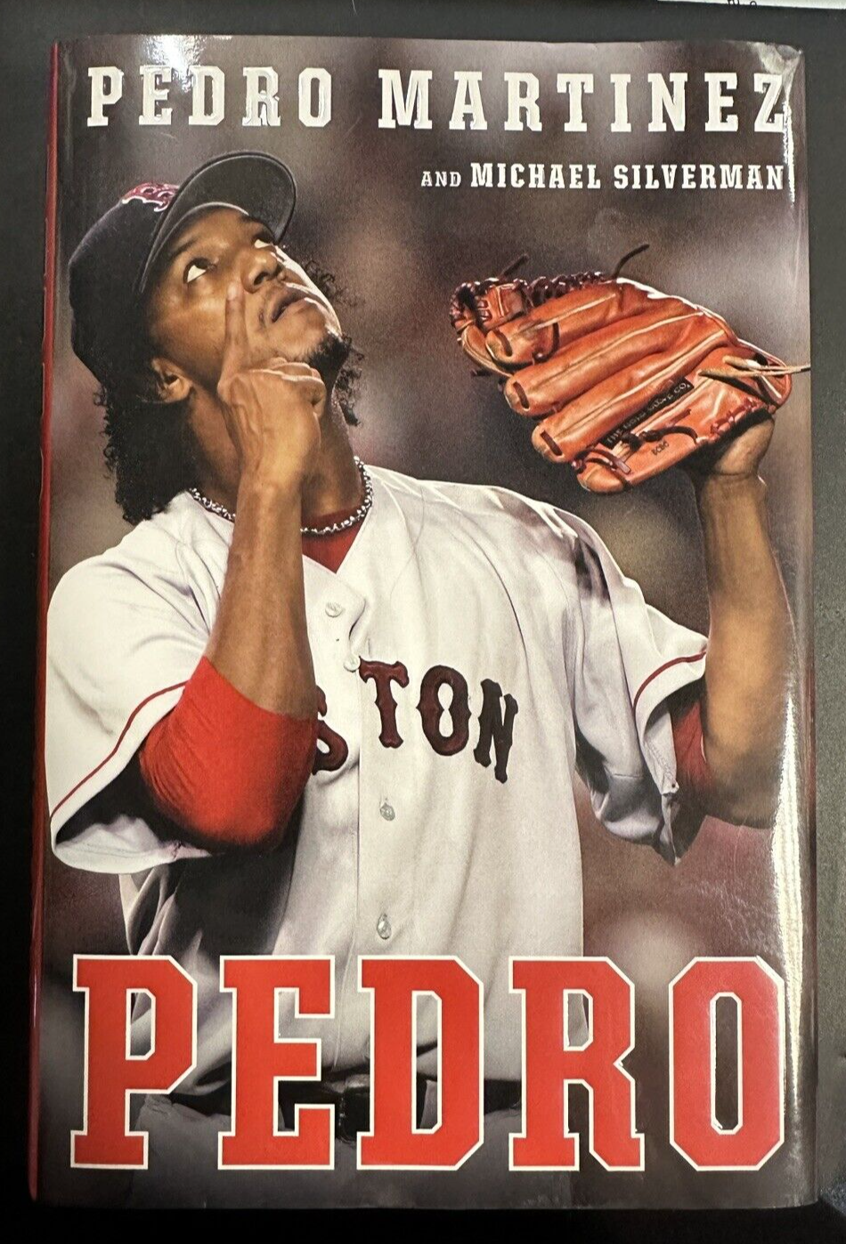 Pedro Martinez 2015 Autographed Hardcover Book Boston Red Sox HOF