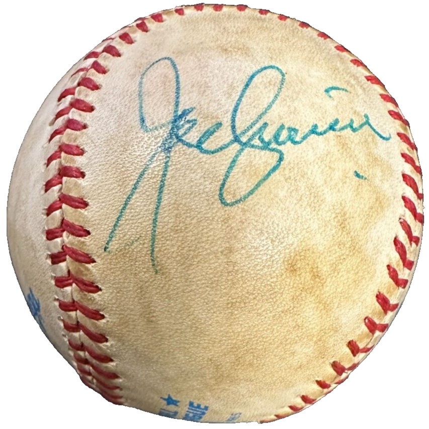 Joe Cronin Autographed Official American League Baseball Boston Red Sox HOF