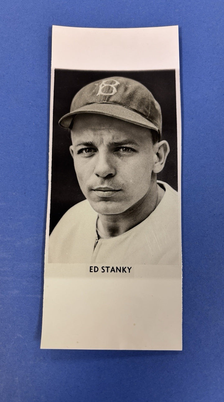 1946 Ed Stanky Original 3x7 Newspaper Wire Photo Brooklyn Dodgers