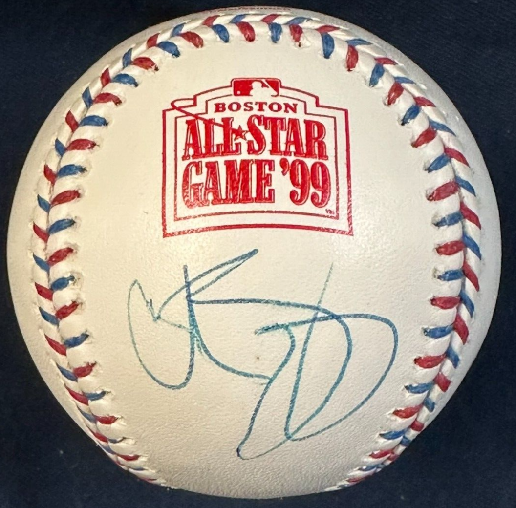 Pedro Martinez & Curt Schilling Autographed 1999 All-Star Game Baseballs Fenway