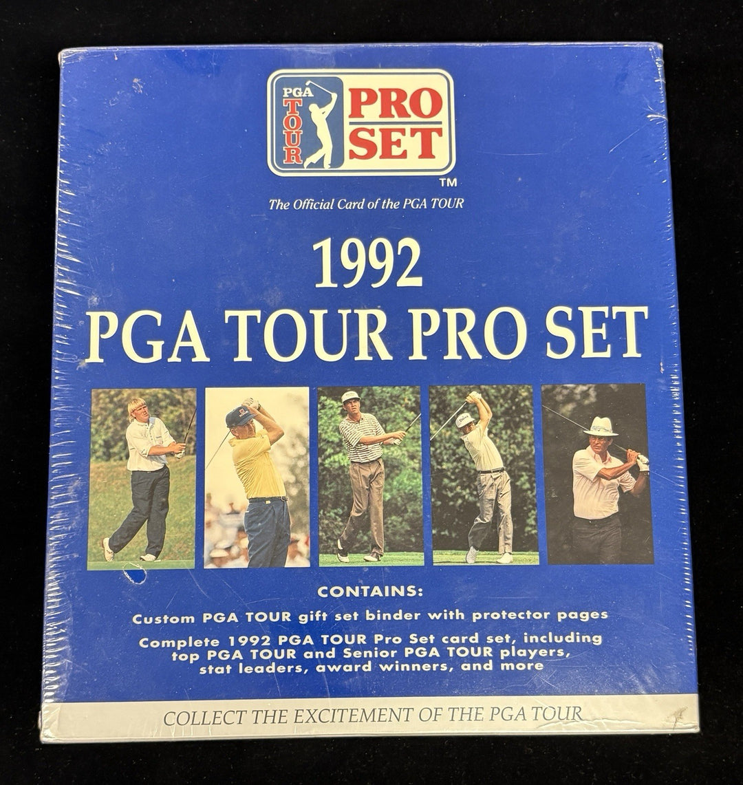 Sealed Factory 1992 PGA Tour Pro Set Golf Set Nicklaus Palmer w/ Binder Sealed