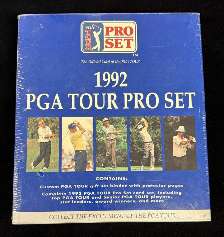 Sealed Factory 1992 PGA Tour Pro Set Golf Set Nicklaus Palmer w/ Binder Sealed