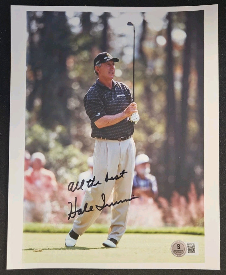 Hale Irwin Autographed Signed 8x10 Photo BAS PGA HOF