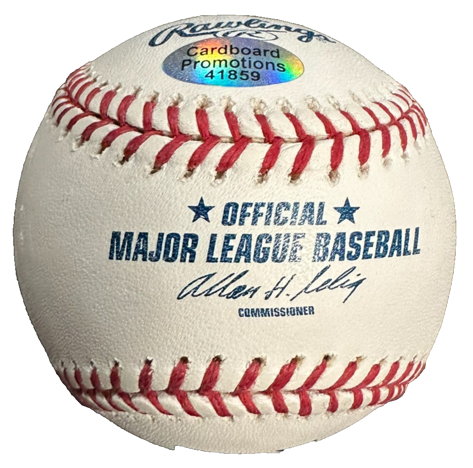 Rawley Eastwick Autographed Official Major League Baseball W/ 75 & 76 WS Champs