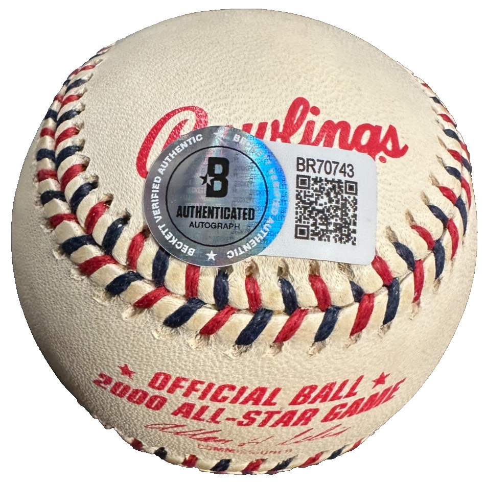 Cal Ripken Jr. Autographed Official 2000 All-Star Game Baseball BAS