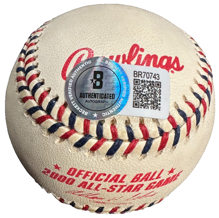 Cal Ripken Jr. Autographed Official 2000 All-Star Game Baseball BAS