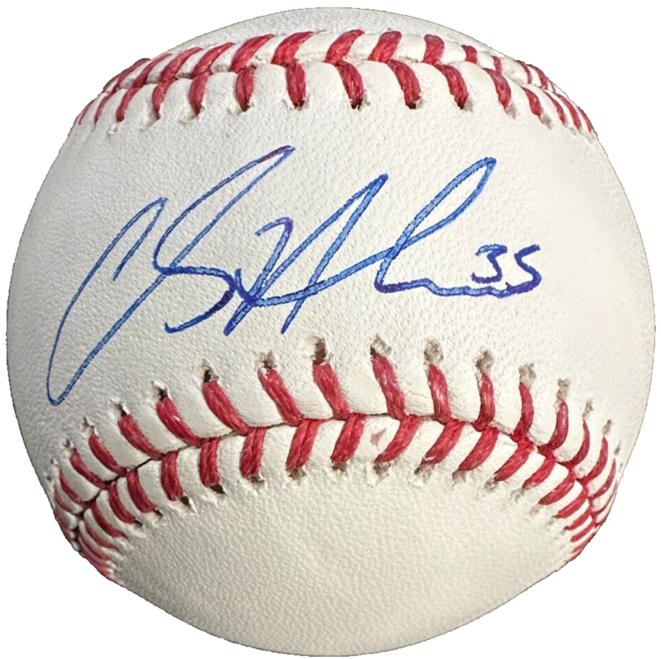 Clayton Holmes Autographed Official Major League Baseball New York Mets