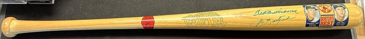 Ted Williams & Carl Yastrzemski Signed Cooperstown Bat Co Commemorative Bat BAS