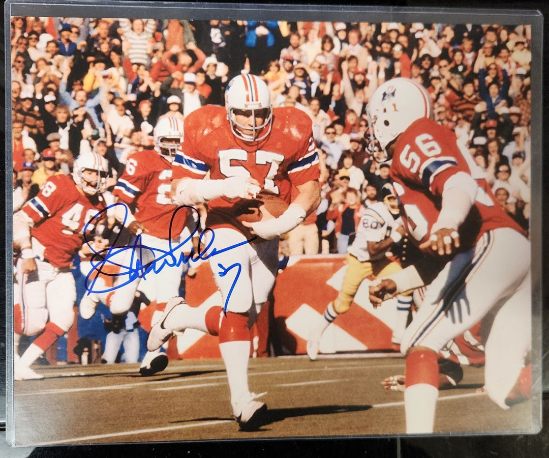 Steve Nelson Autographed 8x10 Photo New England Patriots