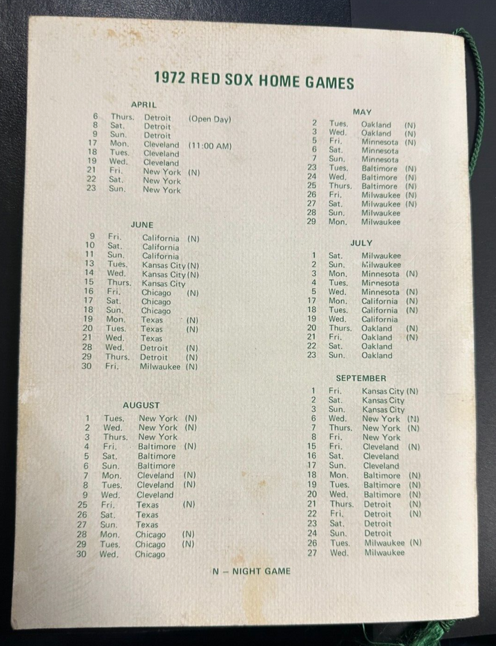 Jan 27, 1972 33rd Annual Baseball Writers Association America Dinner Program