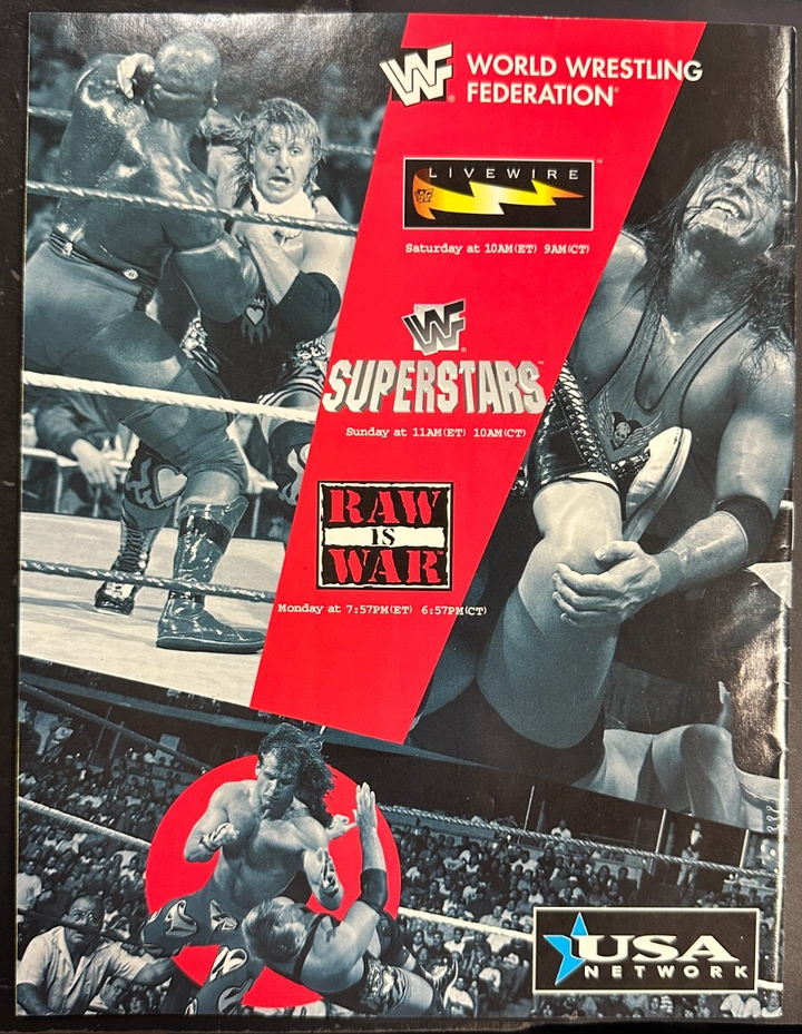 June 1997 WWE Full Magazine Autographed by The Undertaker BAS