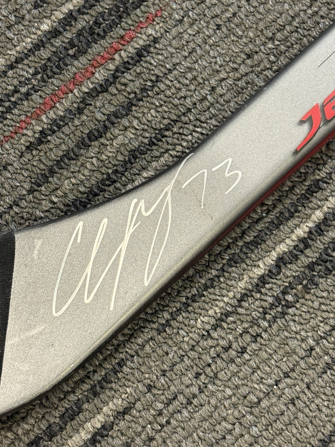 Boston Bruins Charlie McAvoy Autographed Game Used Hockey Stick NHL