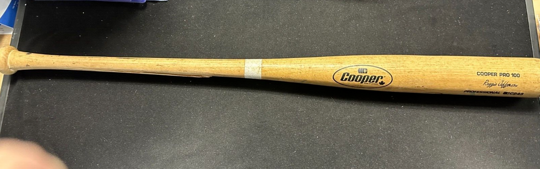 1990's Reggie Jefferson Autographed Game Used Cooper Pro 100 C243 Model Bat