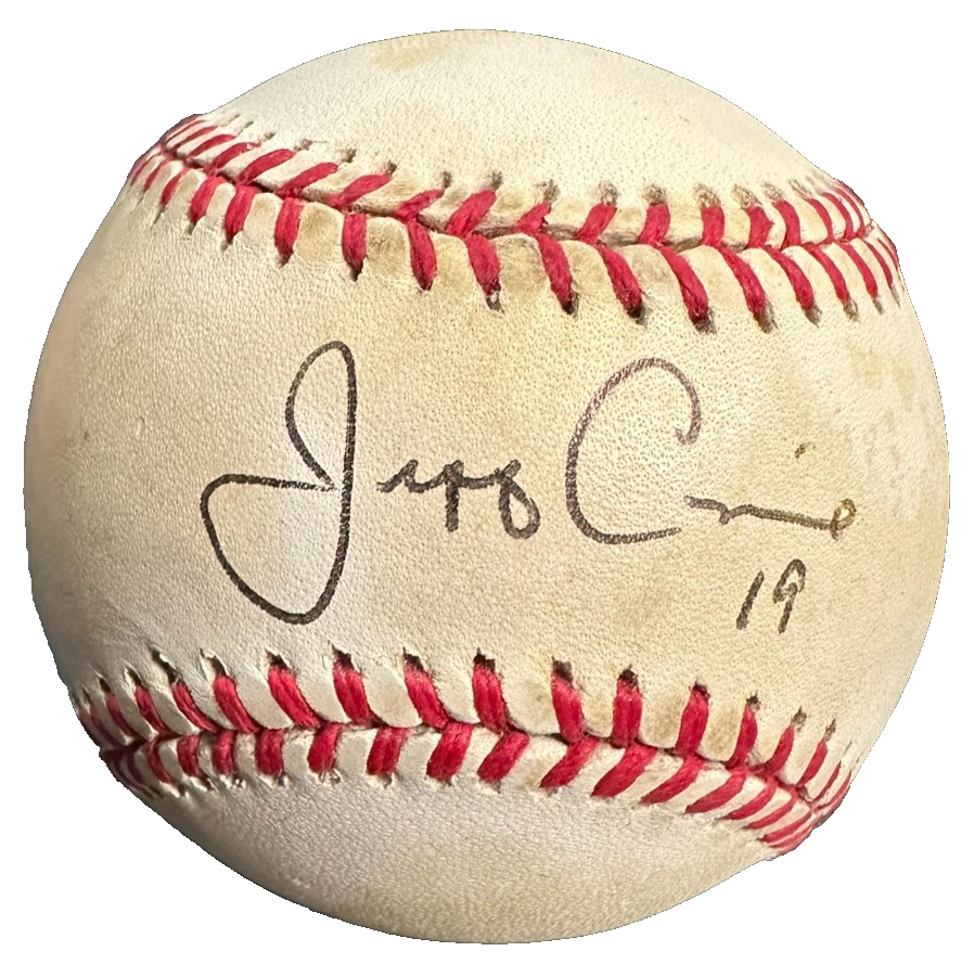 Jeff Conine Autographed Official Major League Baseball Marlins
