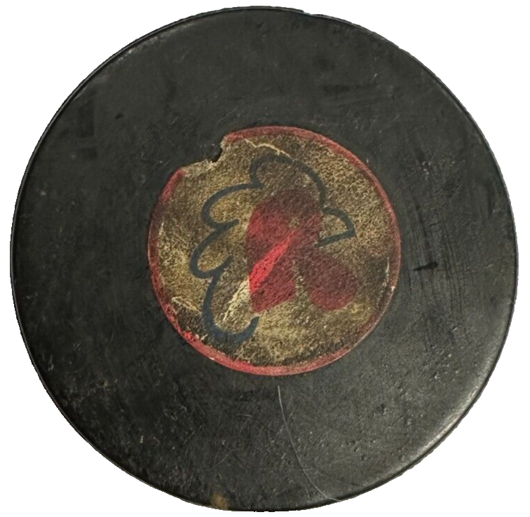 1968-74 Rhode Island Reds Game Puck AHL