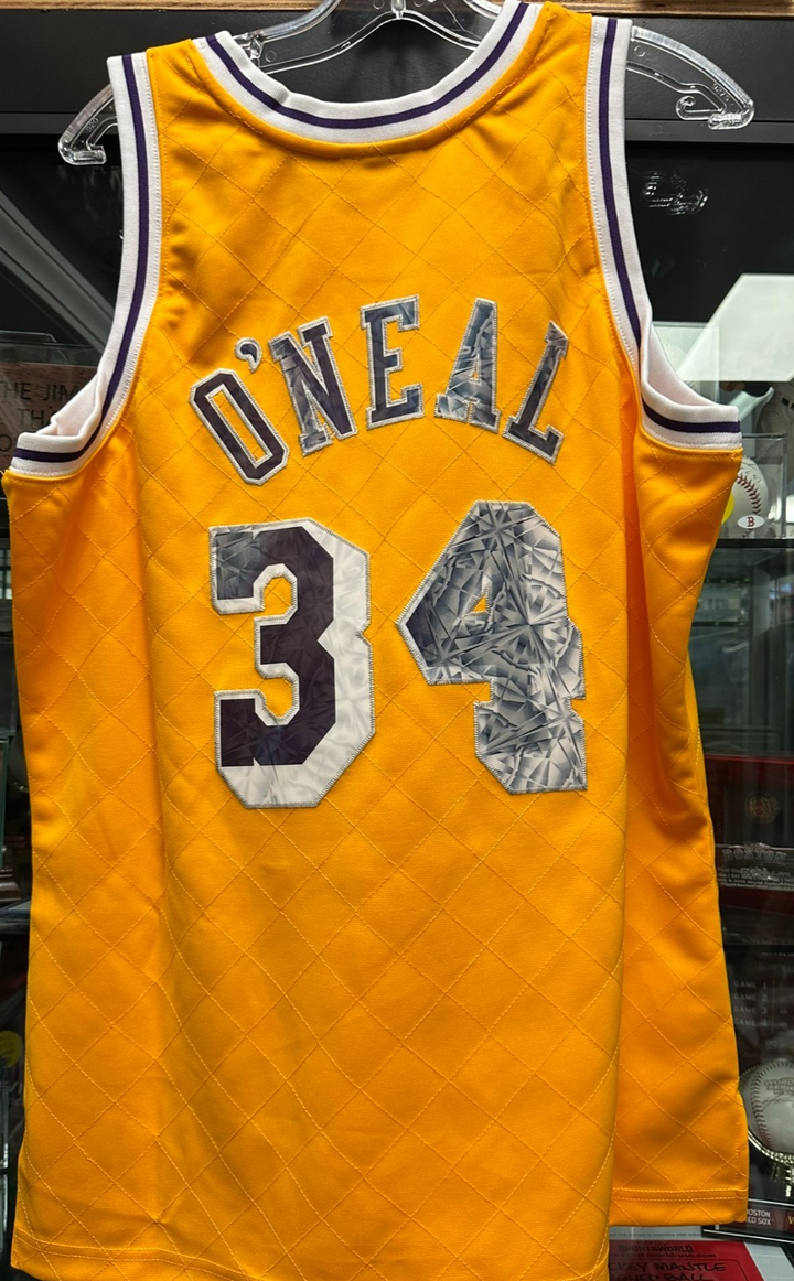 96-97 Shaquille O'Neal LA Lakers Mitchell & Ness Hardwood Collection Jersey NWT