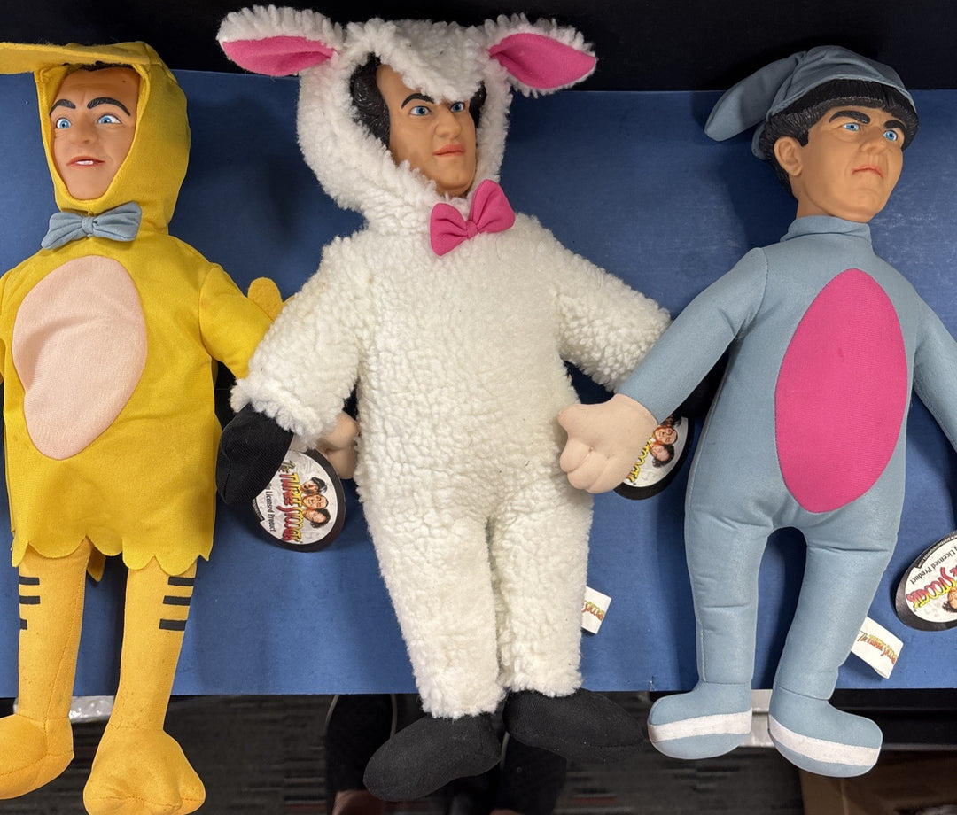 Three Stooges Collectible Vintage Figurines 15”