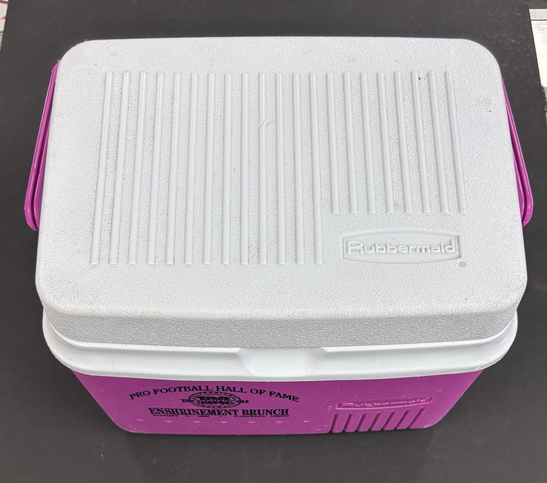 Pro Football Hall Of Fame Enshrinement Brunch Small Pink Cooler 8/1/1992