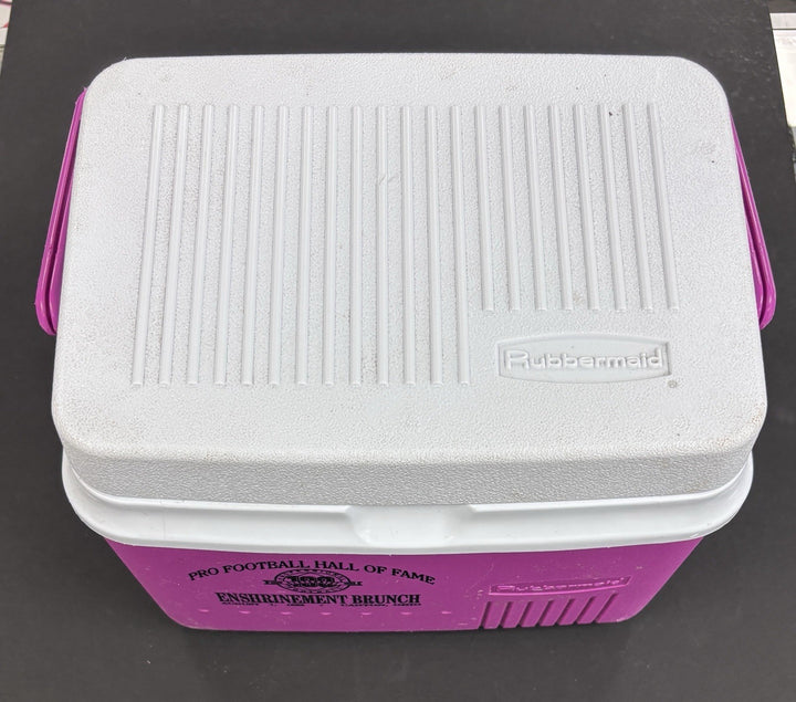 Pro Football Hall Of Fame Enshrinement Brunch Small Pink Cooler 8/1/1992