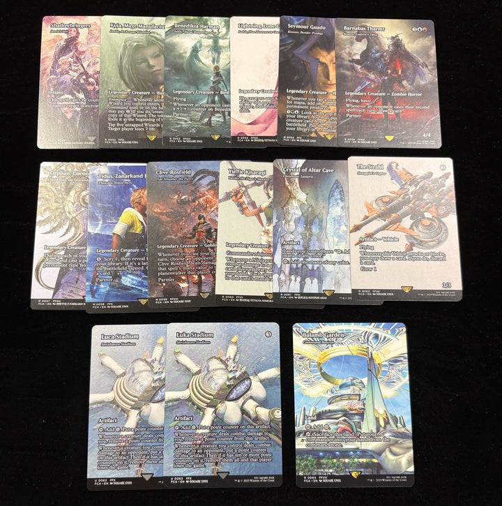 MTG Final Fantasy Through The Ages Set Rhystic Study Copper Dragon Urza Ragavan