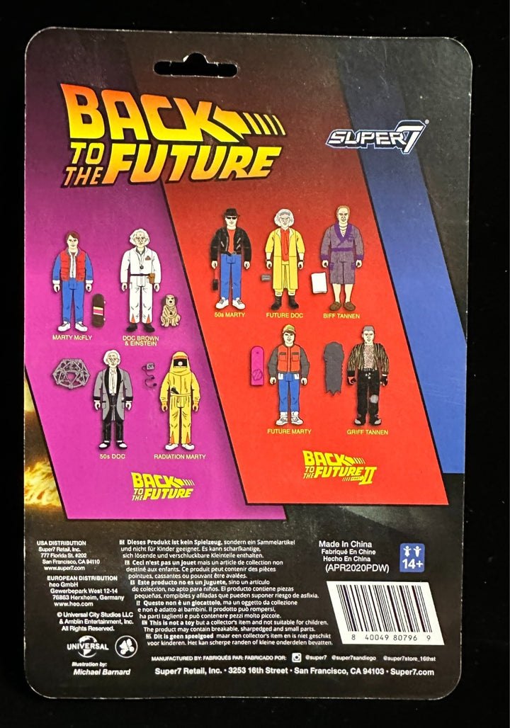 Back to the Future II Future Doc Brown Action Figure NIB
