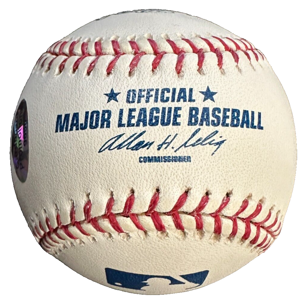 Bill Monbouquette Autographed Official Major League Baseball W/ No-Hitter 8-1-62