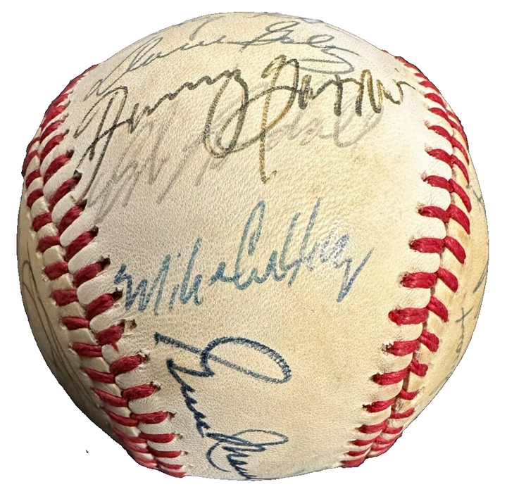 1979 Minnesota Twins Team Signed Baseball Mauch Carew Castino