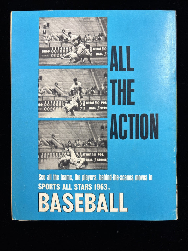 1963 SPORTS ALL STARS BASEBALL MAGAZINE WILLIE MAYS SAN FRANCISCO GIANTS COVER