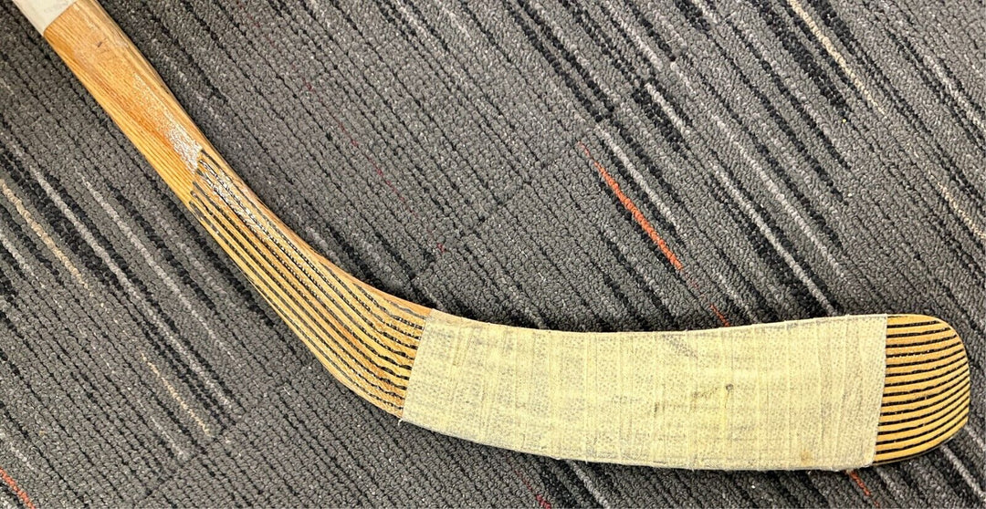 Jason Allison Autographed Game Used Louisville Hockey Stick Boston Bruins