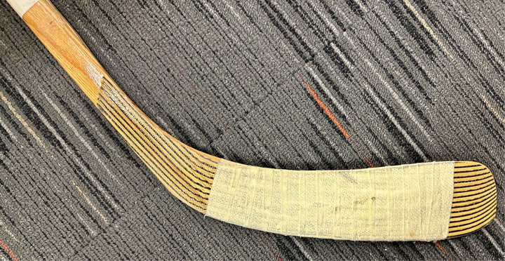 Jason Allison Autographed Game Used Louisville Hockey Stick Boston Bruins
