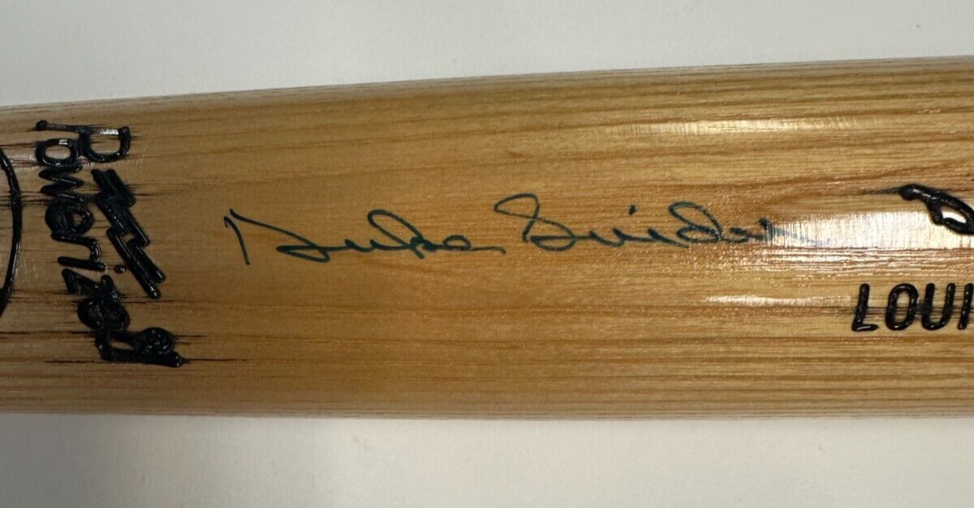 Duke Snider Autographed Adirondack Game Model Bat BAS Dodgers