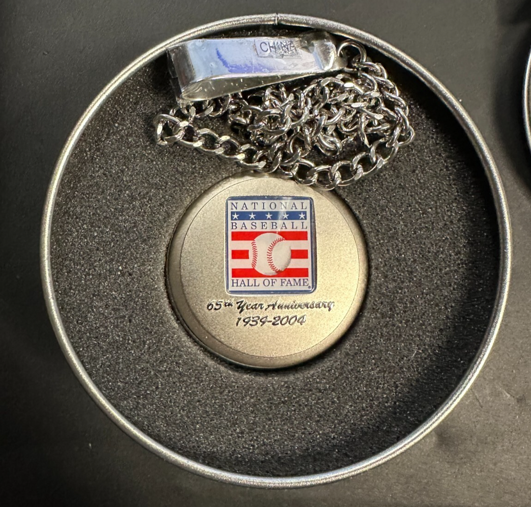 National Baseball Hall of Fame Pocket Watch 65th Anniversary 1936-2004 W Box