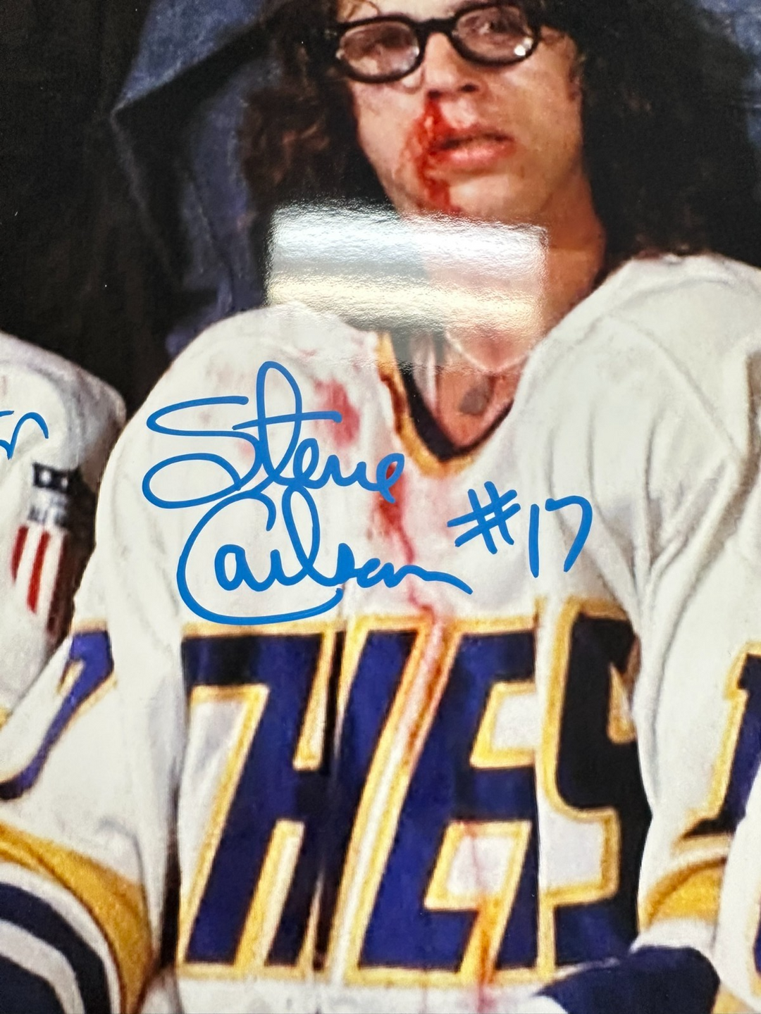 The Hanson Brothers Autographed 16x20 Photo Slap Shot