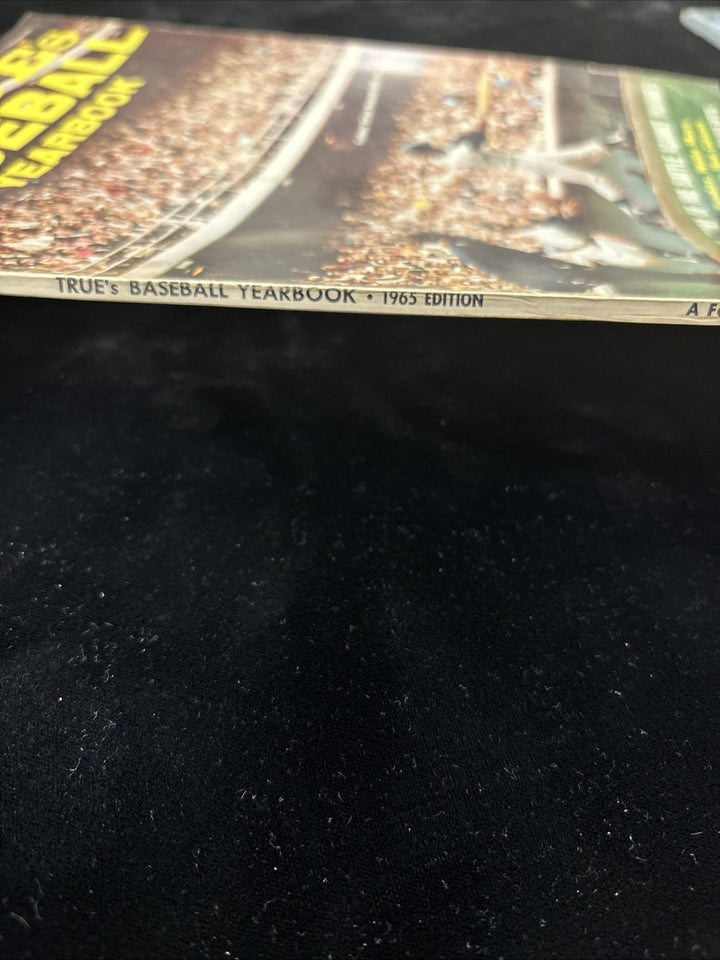 1965 Trues Baseball Yearbook Elston Howard New York Yankee Cover