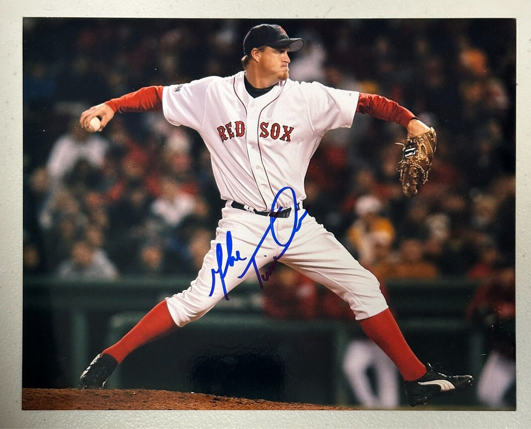 Mike Timlin Autographed Boston Red Sox 8x10 Photo *