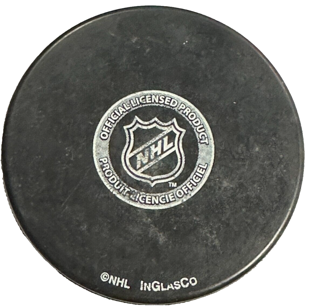 Nick Foligno Autographed Ottawa Senators Hockey Puck NHL