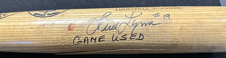 Fred Lynn Autographed 1976 Game Used Hillerich & Bradsby Bicentennial Bat