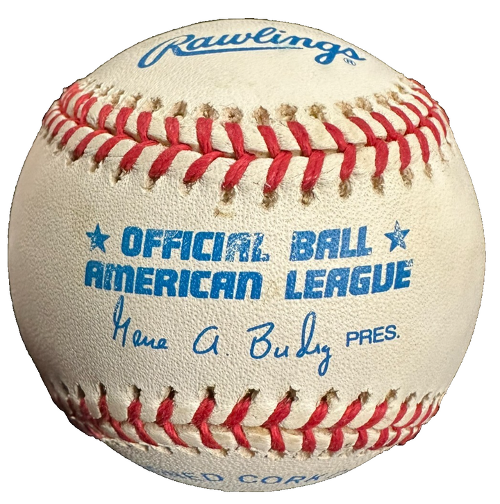 Ben Grieve Autographed Rawlings American League Baseball Oakland A's