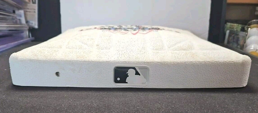 2003 All Star Game Home Run Derby Event Used Base MLB Authentic Hologram