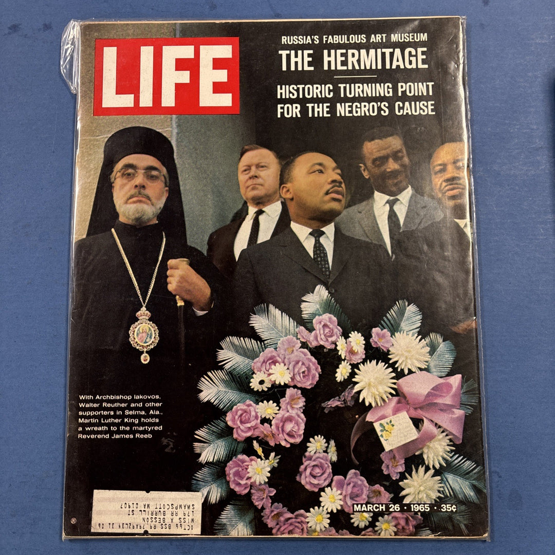 Life Magazine Vintage Historic Turning Point For The Negros Cause March 26 1965